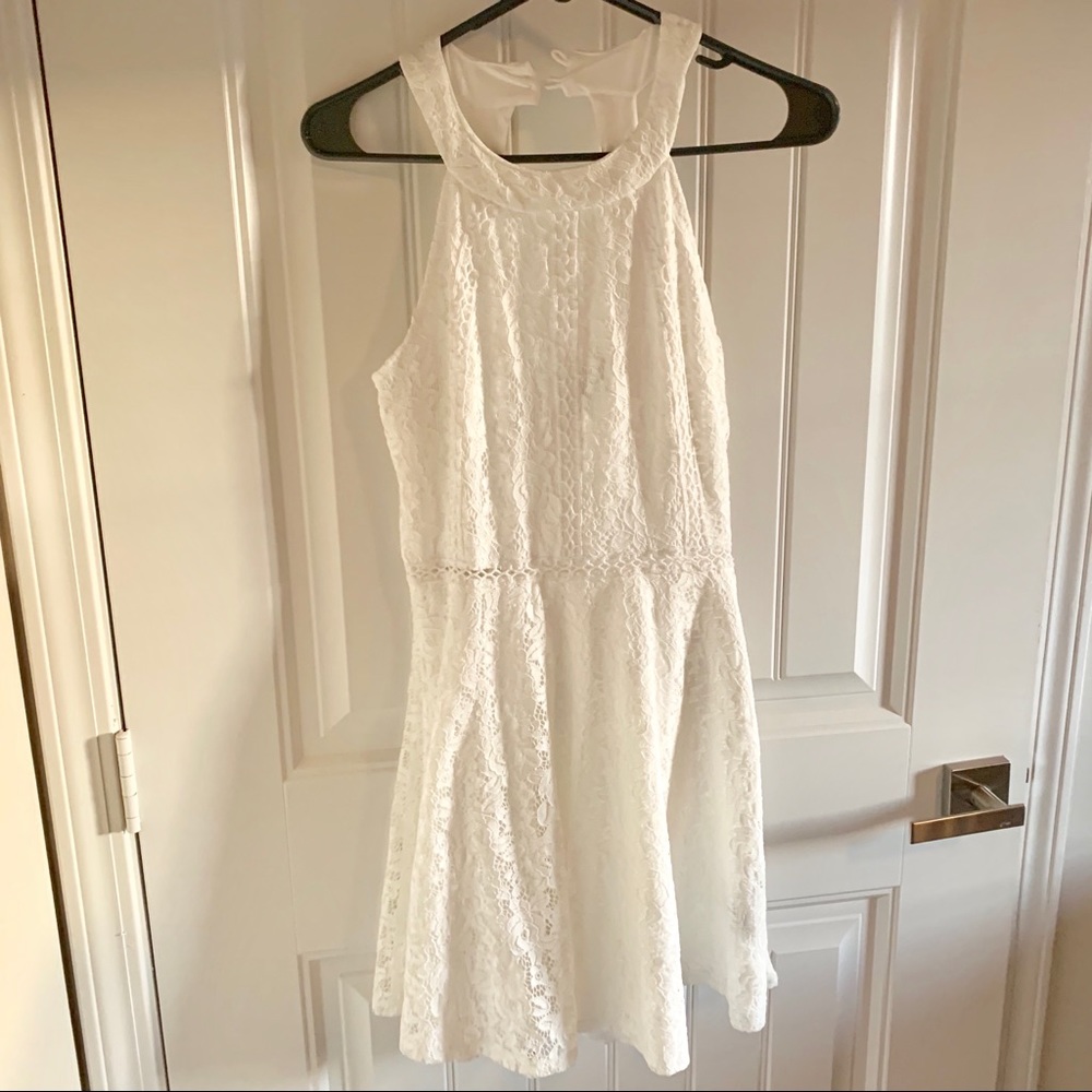 White dress